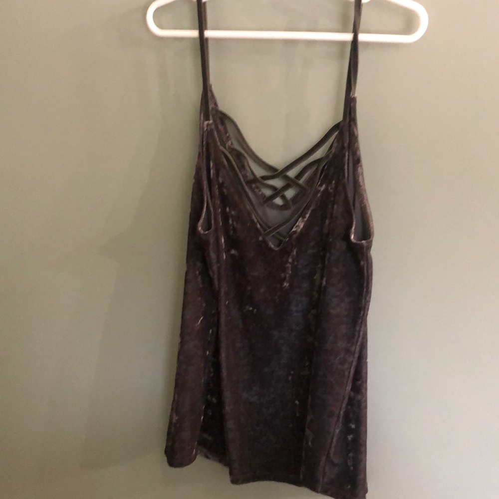 Velvet American Eagle tank